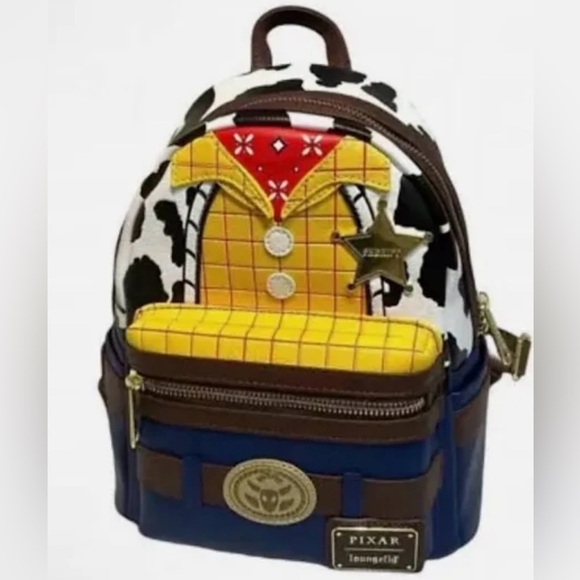Loungefly Disney Pixar Toy Story Sheriff Woody backpack - Picture 2 of 5